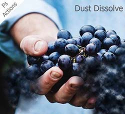 极品PS动作－沙尘抽离(短距版)：Dust Dissolve - Ps Action